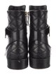 Louis Vuitton Leather Moto Boots