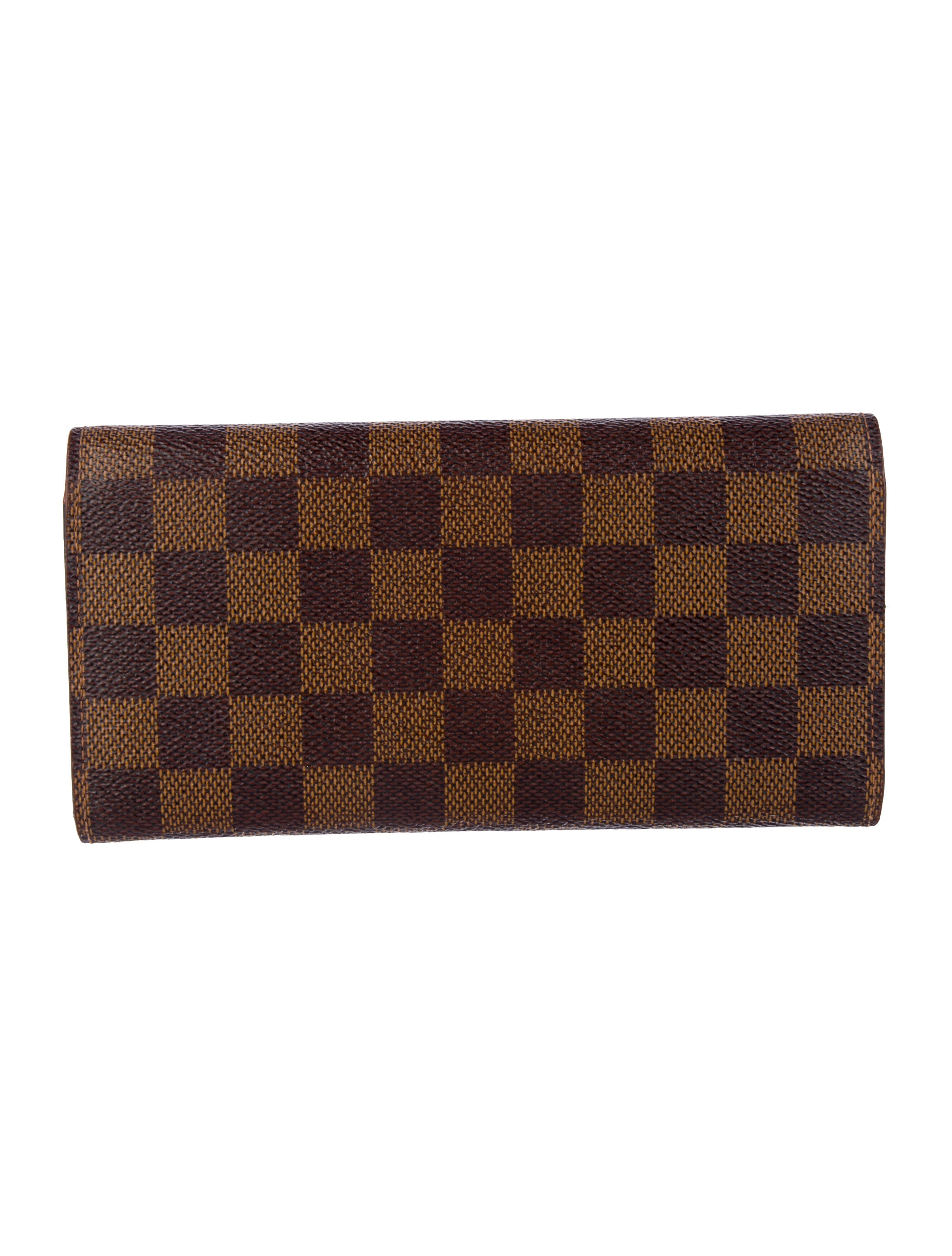 Louis Vuitton 2016 Damier Ebene Pattern Pouch