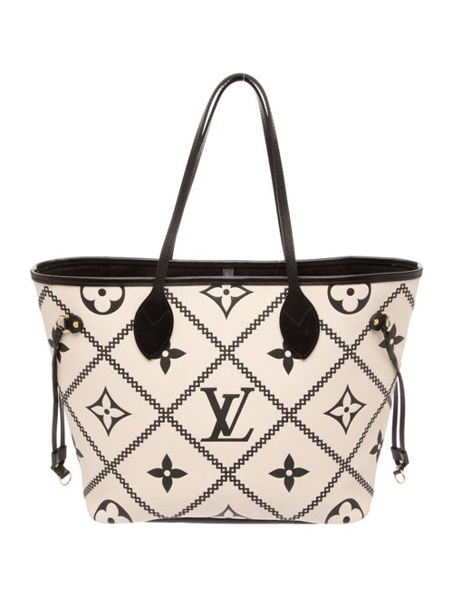 Louis Vuitton Monogram Giant Neverfull w/Pouch MM