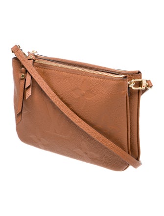 Louis Vuitton Monogram Giant Double Zip Pochette