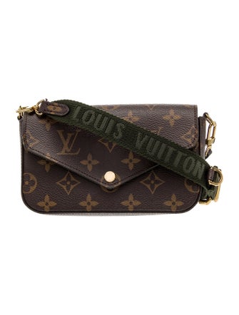 Louis Vuitton LV Monogram Félicie Strap & Go