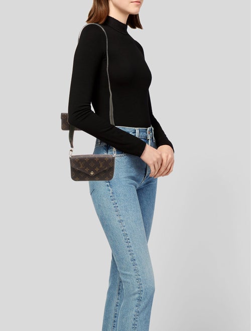 Louis Vuitton LV Monogram Félicie Strap & Go