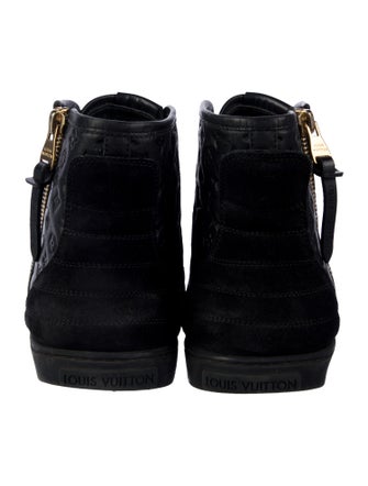 Louis Vuitton Monogram Pattern Leather Sneakers