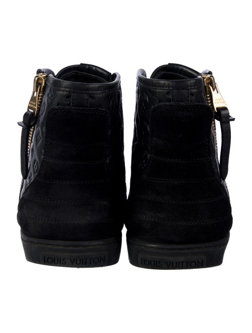 Louis Vuitton Monogram Pattern Leather Sneakers