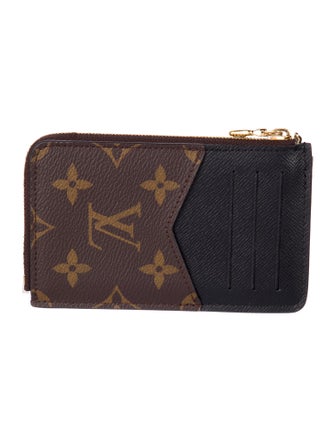 Louis Vuitton LV Monogram Coated Canvas Card Holder Recto Verso