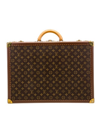 Louis Vuitton Leather Monogram Bisten 55