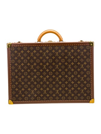 Louis Vuitton Leather Monogram Bisten 55