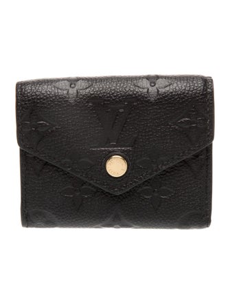 Louis Vuitton LV Monogram Empreinte Leather Compact Wallet
