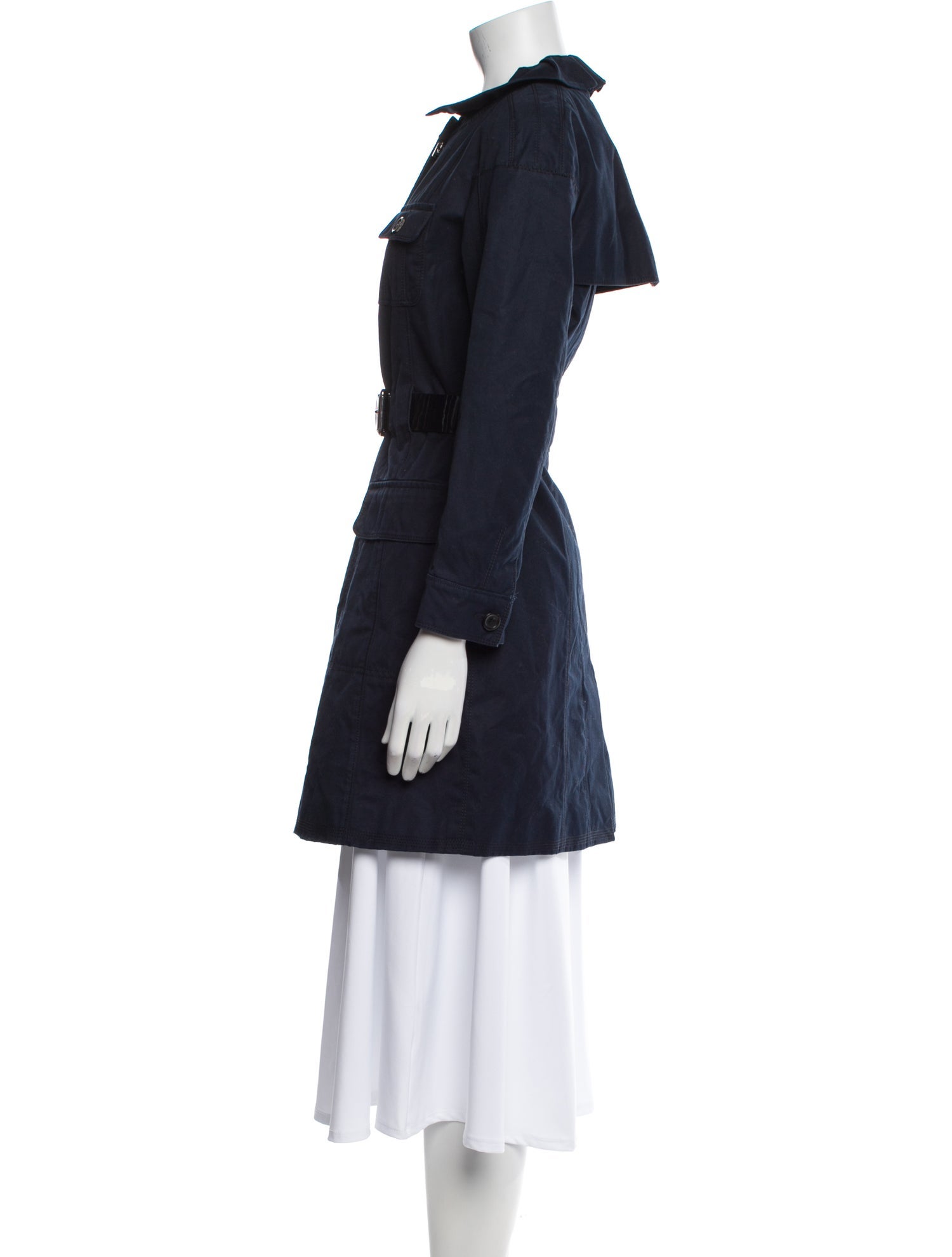 Louis Vuitton 2008 Silk Trench Coat