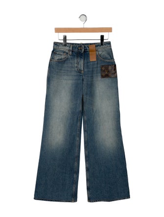 Louis Vuitton 2024 Wide Leg Jeans