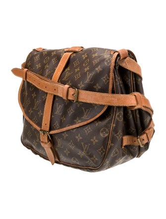 Louis Vuitton LV Monogram Saumur 30