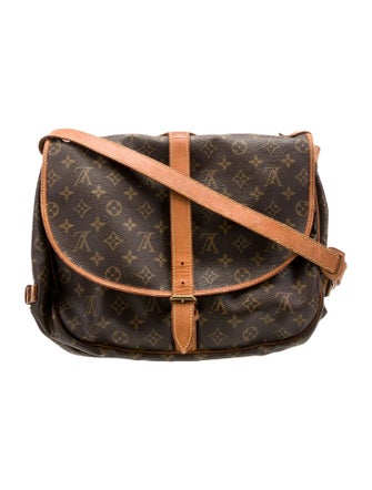 Louis Vuitton LV Monogram Saumur 30
