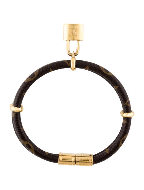 Louis Vuitton Canvas Keep It Twice Wrap Bracelet