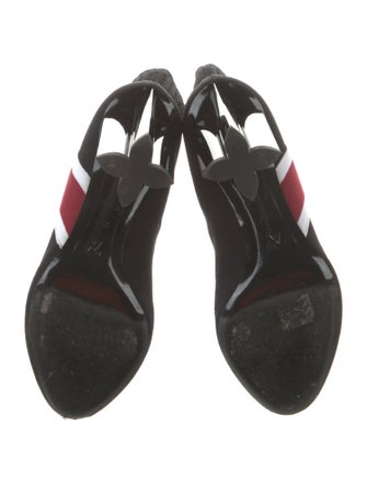 Louis Vuitton Striped Sock Boots