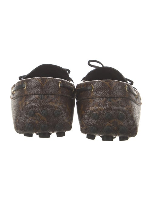 Louis Vuitton LV Monogram Bow Accents Loafers