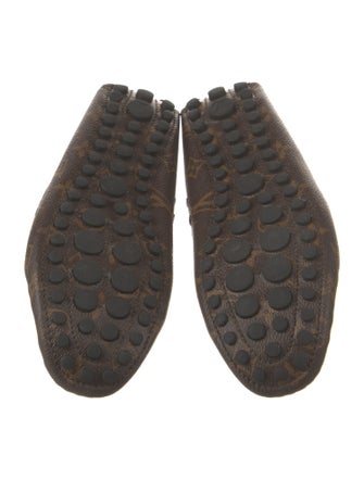 Louis Vuitton LV Monogram Bow Accents Loafers