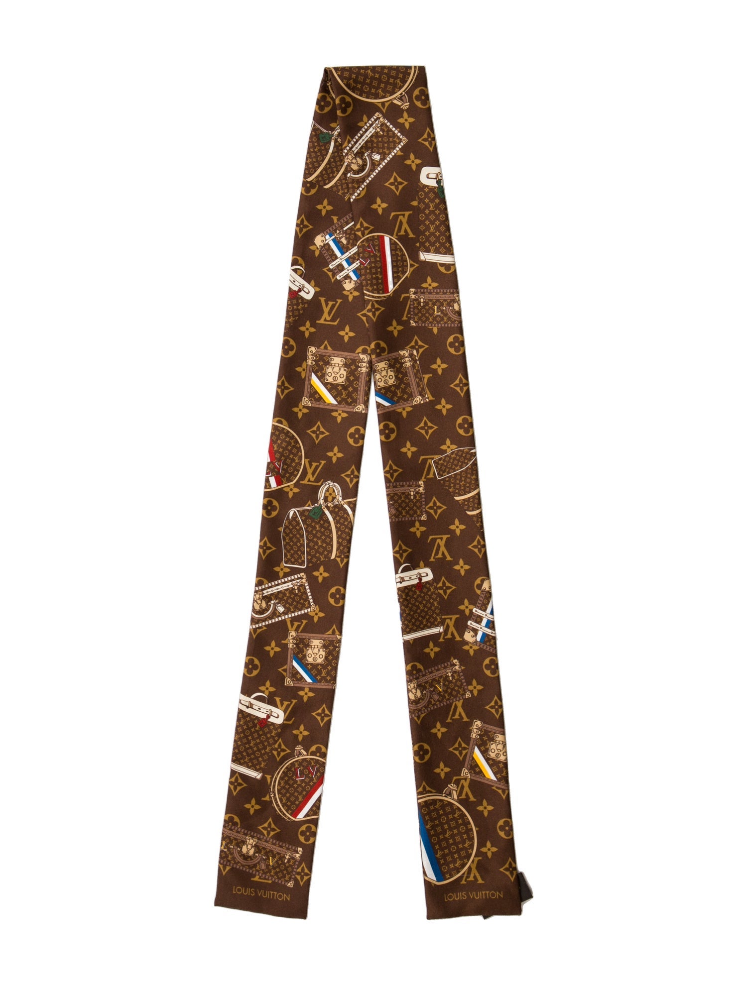 Louis Vuitton Trunks Silk Bandeau