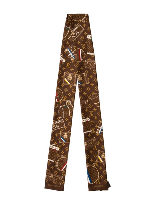 Louis Vuitton Trunks Silk Bandeau