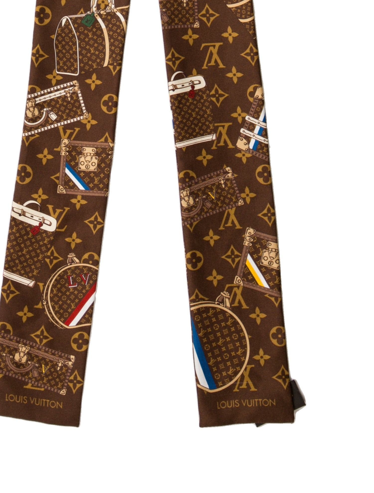 Louis Vuitton Trunks Silk Bandeau