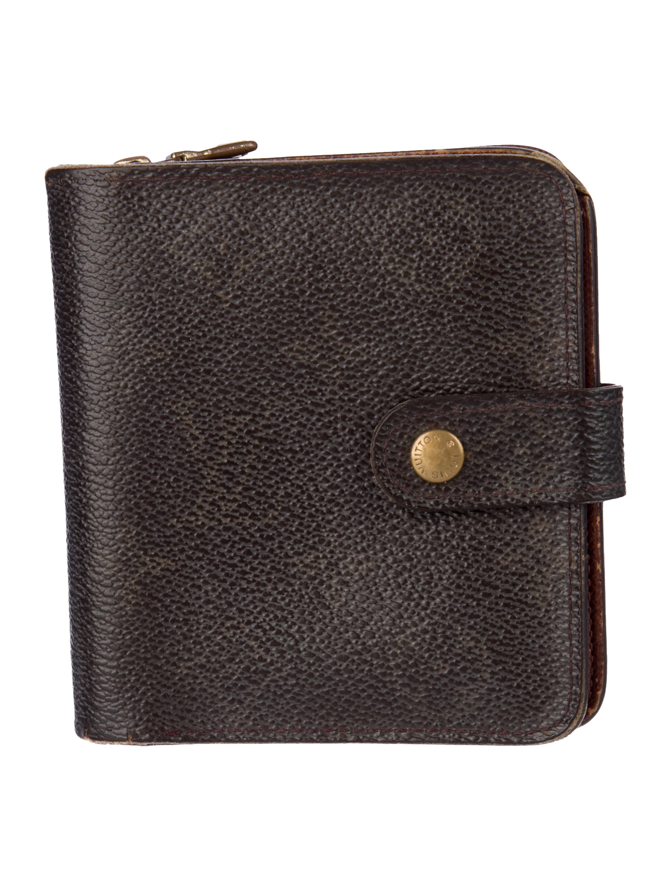 Louis Vuitton Monogram Pattern Compact Wallet