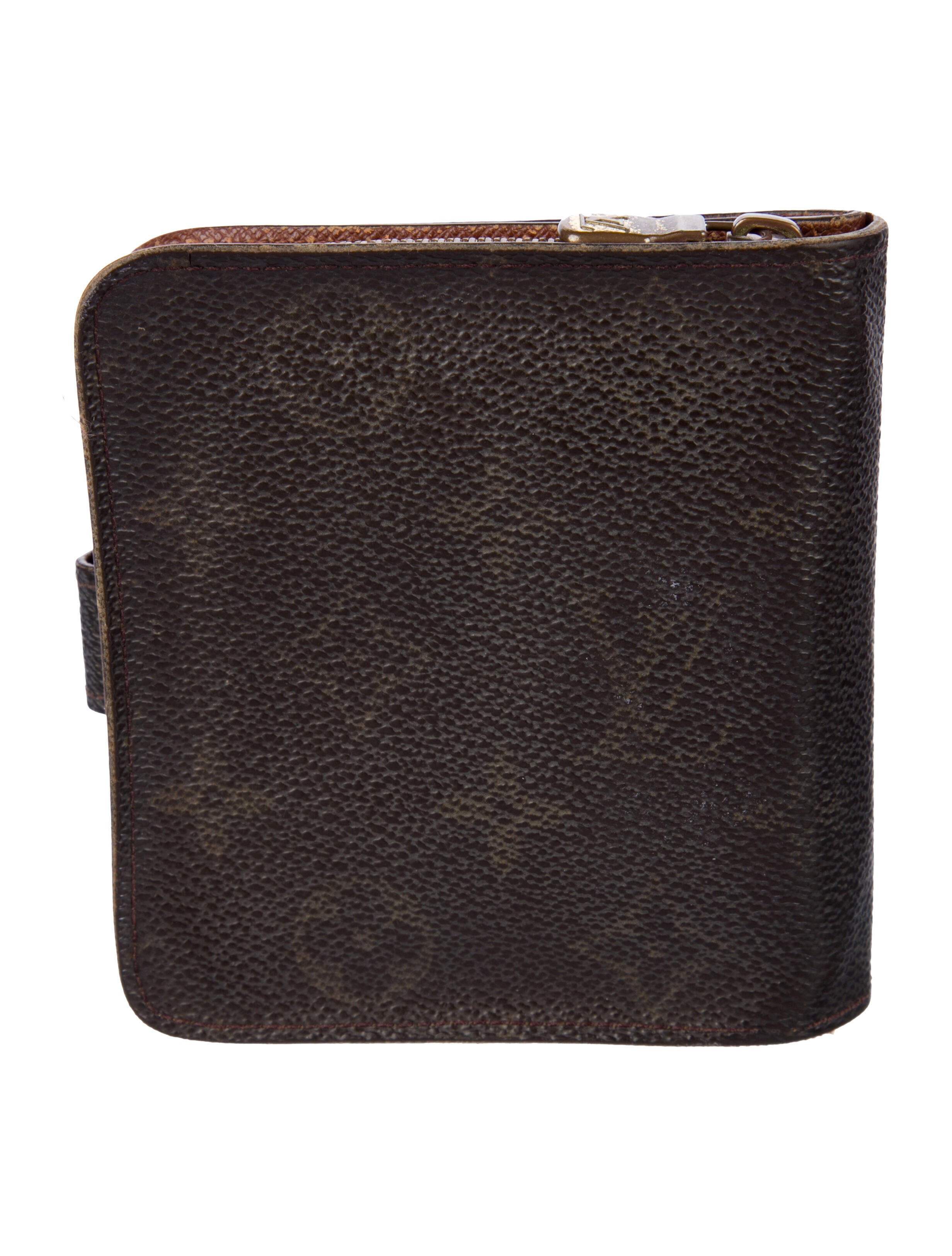 Louis Vuitton Monogram Pattern Compact Wallet