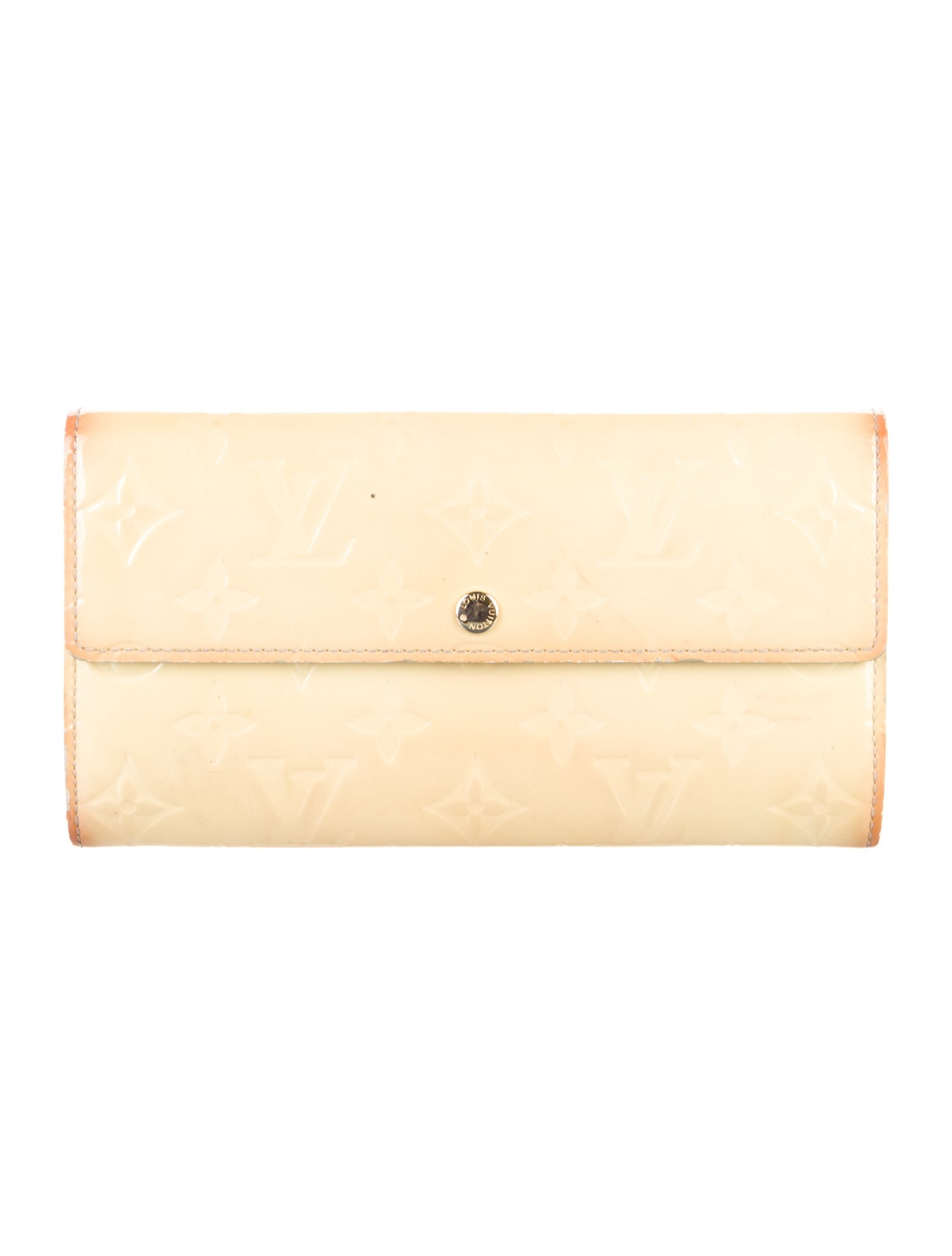 Louis Vuitton 2007 Vernis Patent Leather Sarah Wallet