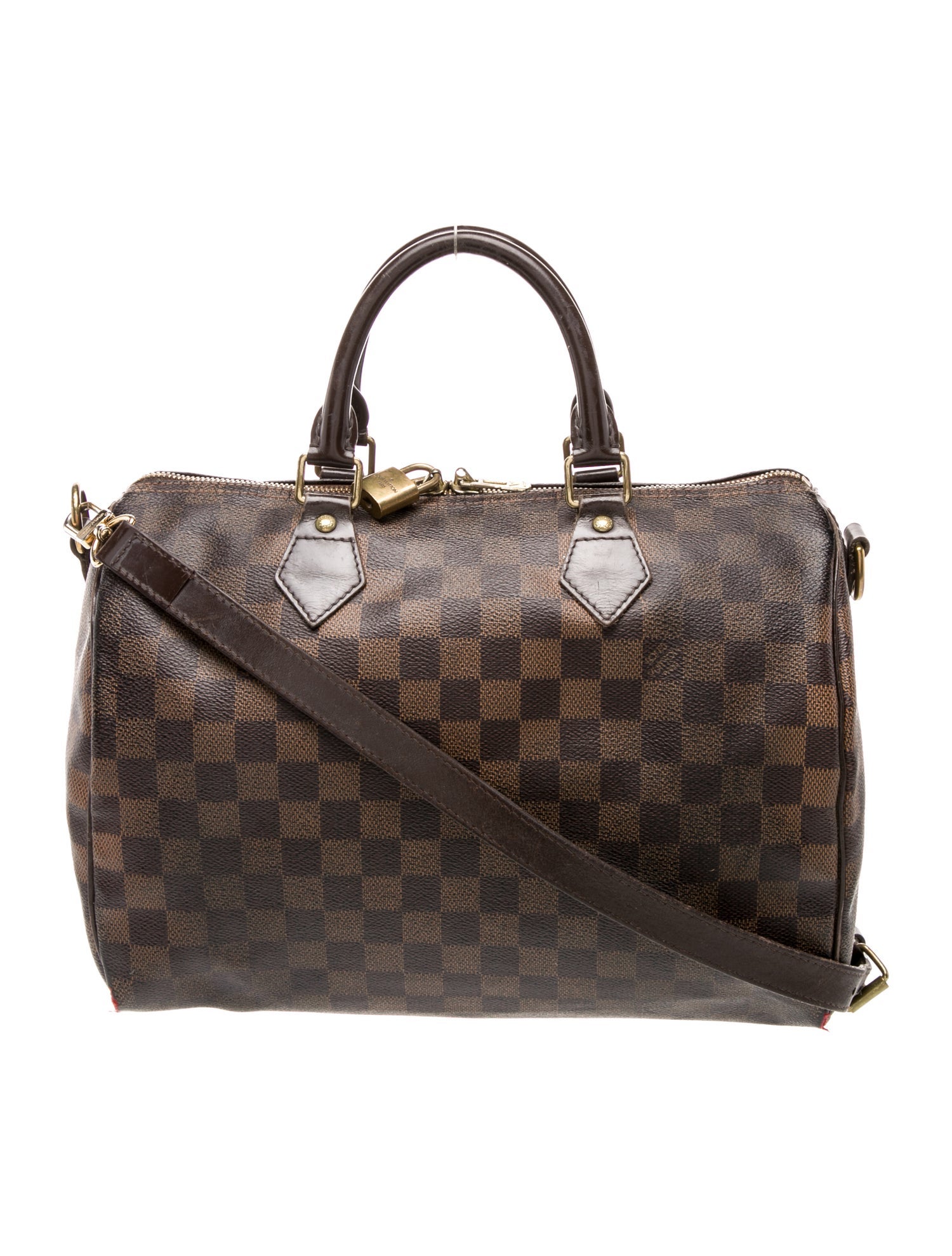 Louis Vuitton Damier Ebene Speedy Bandouliere 30