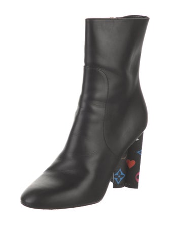 Louis Vuitton LV Monogram Leather Boots