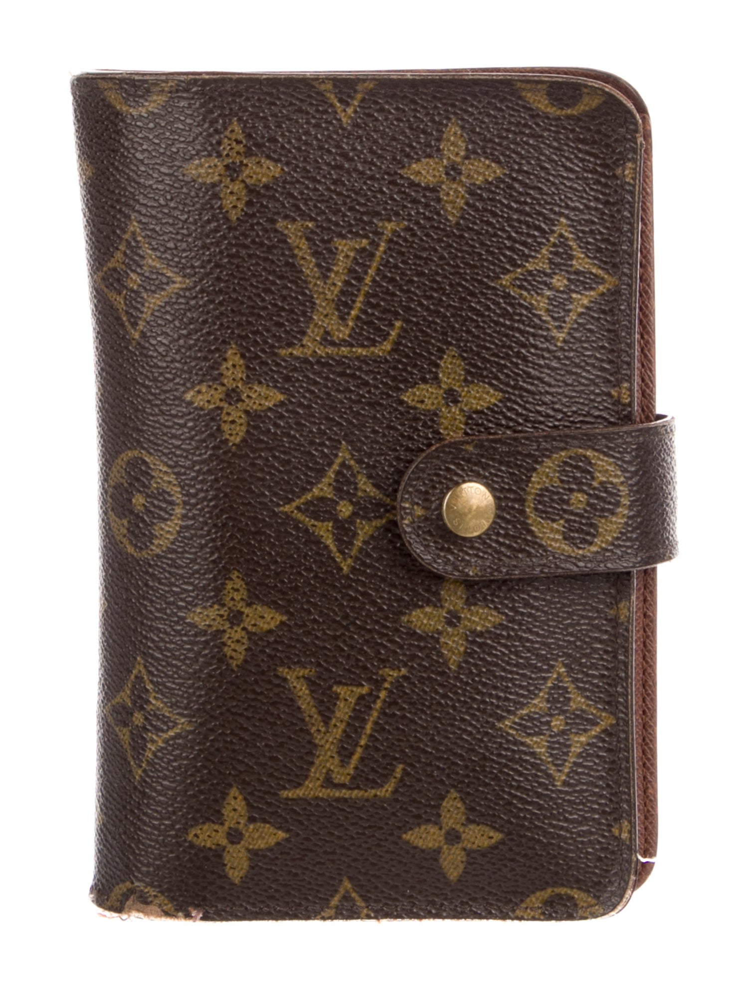 Louis Vuitton Monogram Pattern Coated Canvas Porte-Papier Zippé Wallet