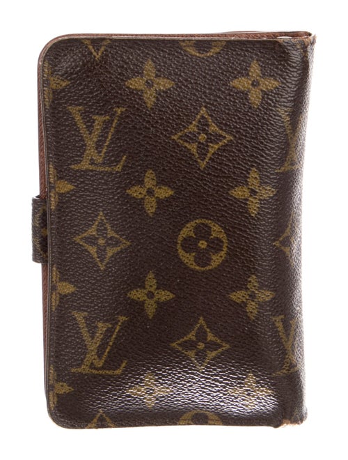 Louis Vuitton Monogram Pattern Coated Canvas Porte-Papier Zippé Wallet