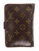 Louis Vuitton Monogram Pattern Coated Canvas Porte-Papier Zippé Wallet