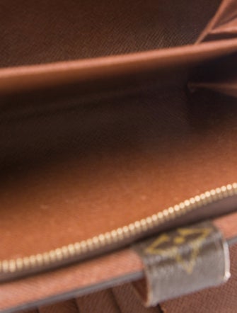 Louis Vuitton Monogram Pattern Coated Canvas Porte-Papier Zippé Wallet