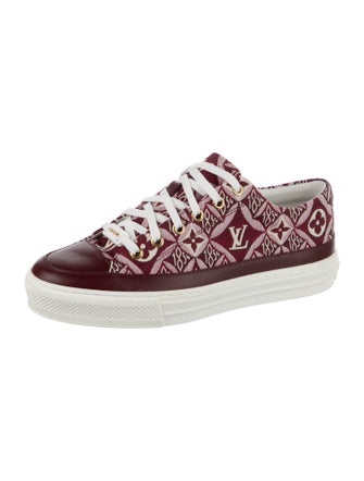 Louis Vuitton Canvas Printed Sneakers