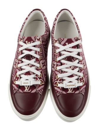Louis Vuitton Canvas Printed Sneakers