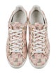 Louis Vuitton Damier Azur Pattern Leather Trim Embellishment Sneakers
