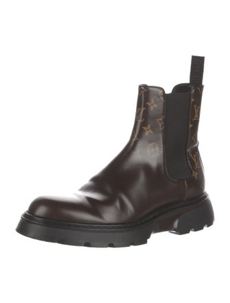 Louis Vuitton Leather Chelsea Boots