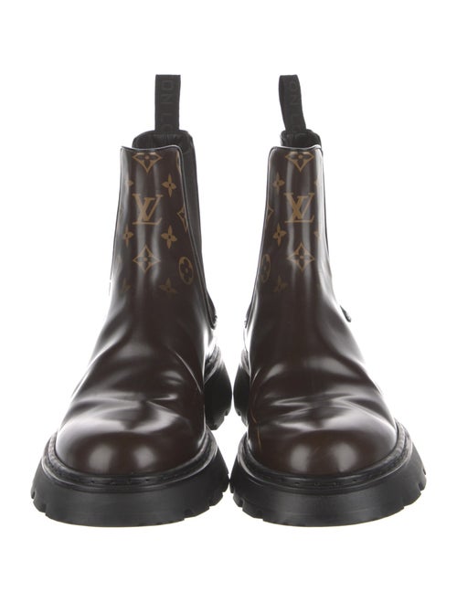Louis Vuitton Leather Chelsea Boots