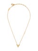 Louis Vuitton Essential V Pendant Necklace