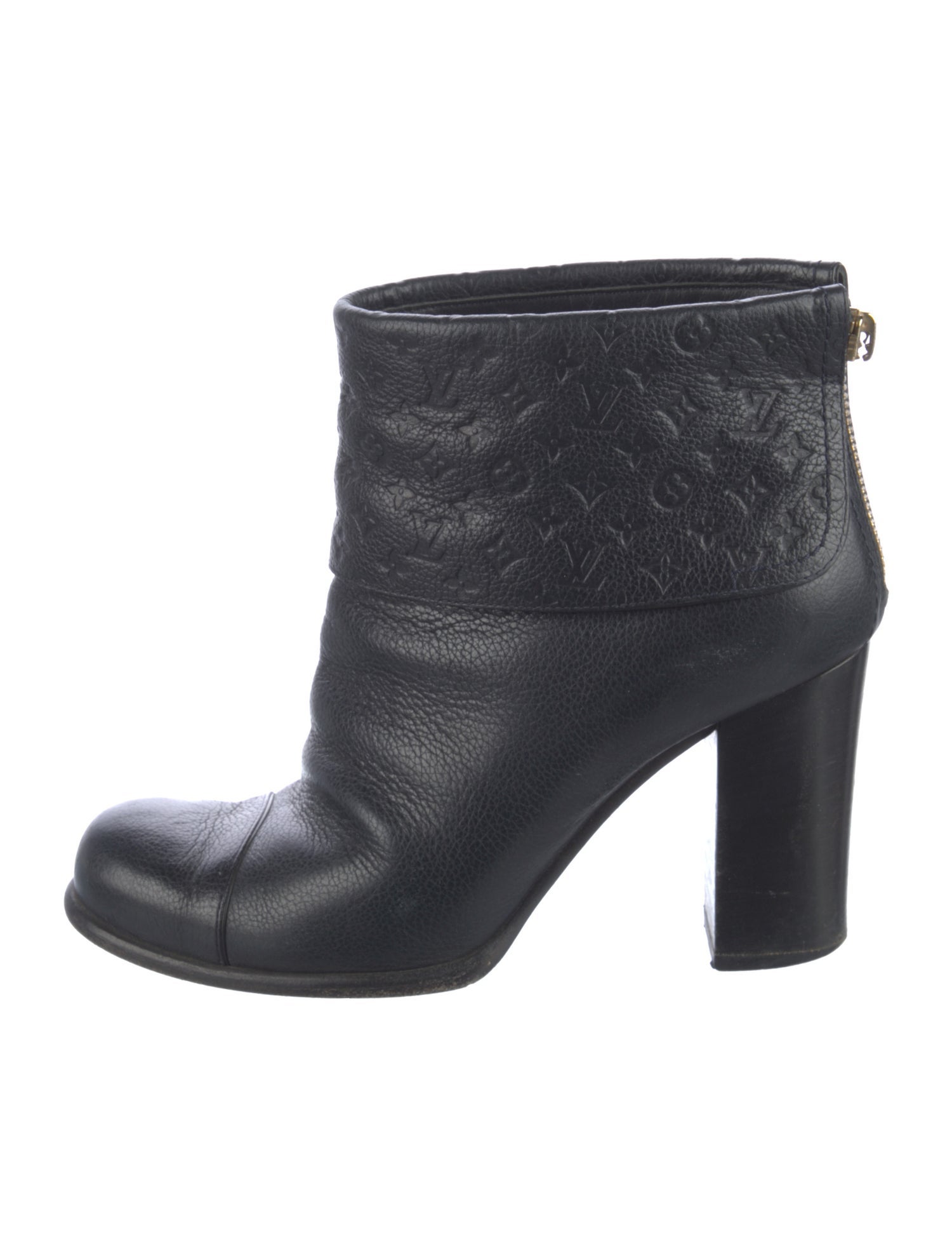 Louis Vuitton LV Monogram Leather Boots