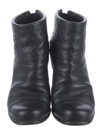 Louis Vuitton LV Monogram Leather Boots