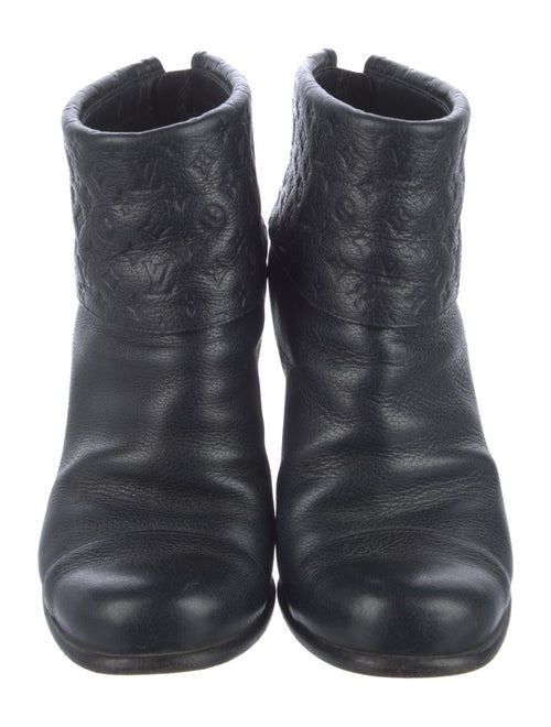 Louis Vuitton LV Monogram Leather Boots