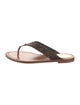 Louis Vuitton LV Monogram Lasercut Accents Flip Flops