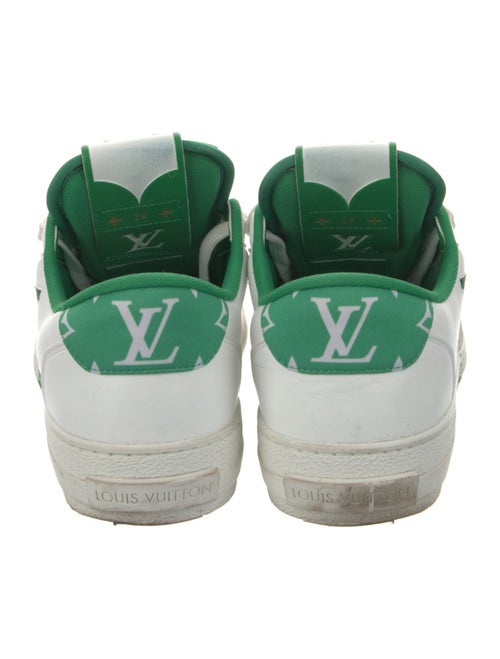 Louis Vuitton Signature Logo Leather Sneakers