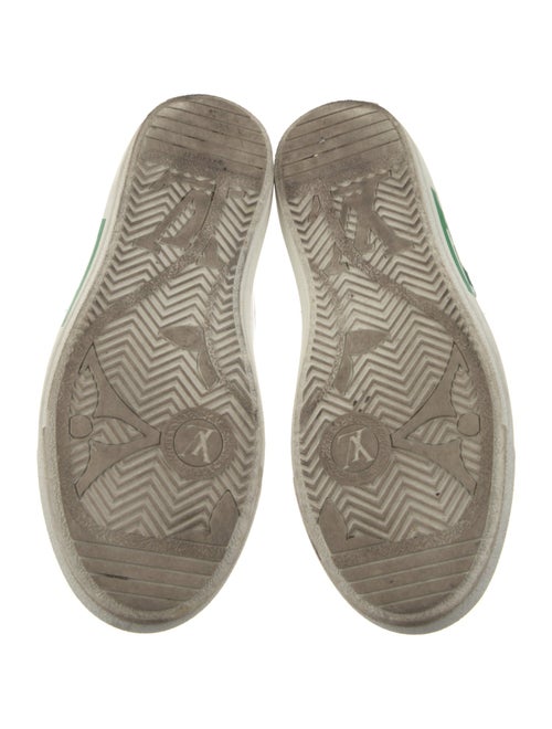 Louis Vuitton Signature Logo Leather Sneakers