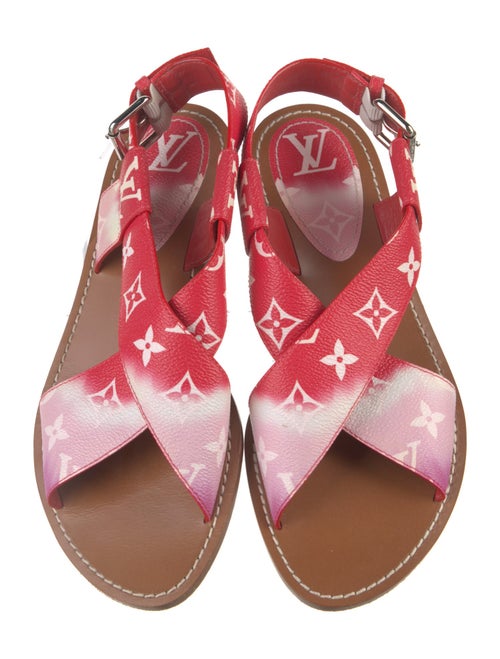 Louis Vuitton LV Monogram Slingback Sandals