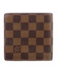 Louis Vuitton 1999 Damier Ebene Pattern Bifold Wallet