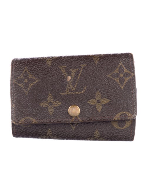 Louis Vuitton LV Monogram Coated Canvas Key Holder