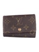 Louis Vuitton LV Monogram Coated Canvas Key Holder