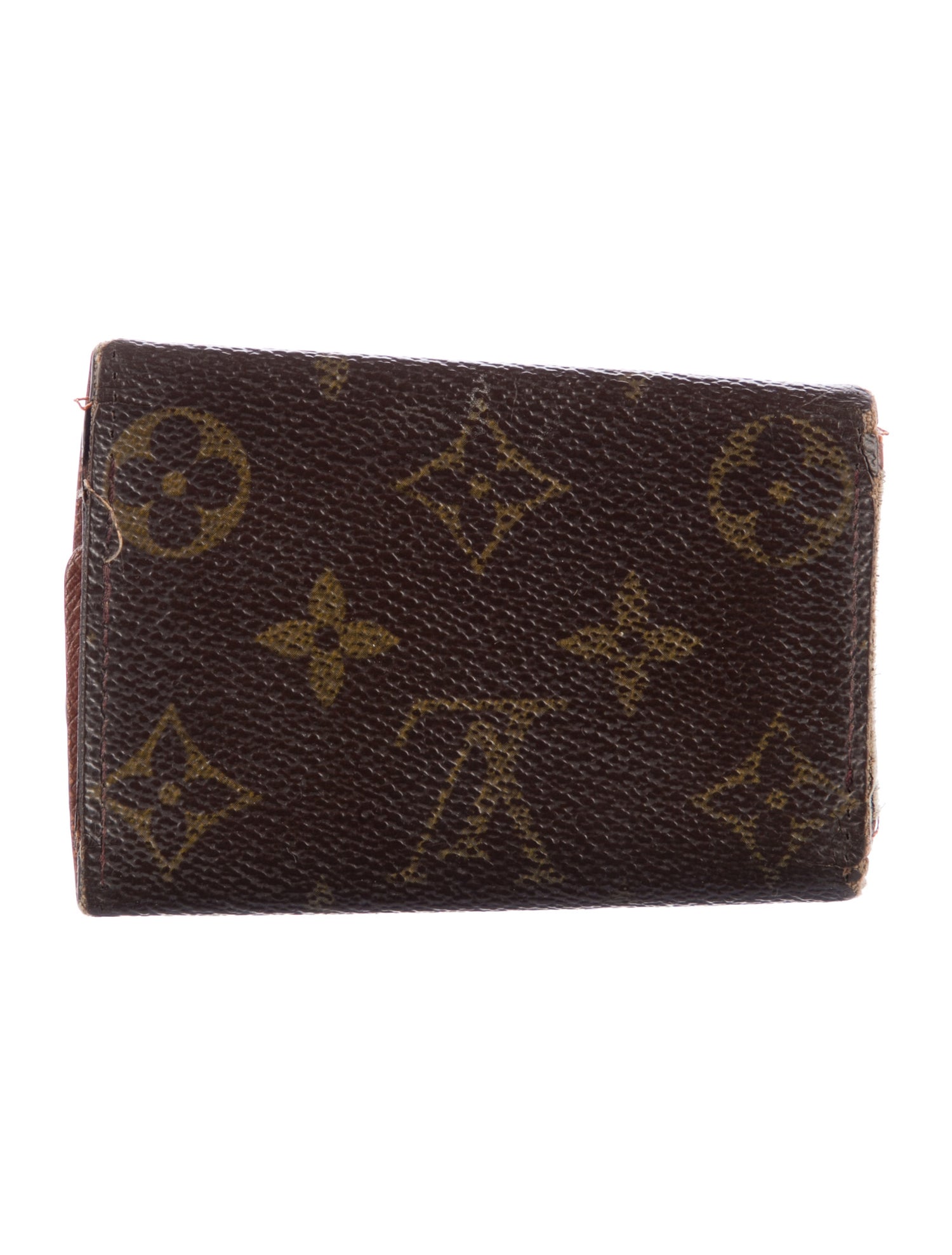Louis Vuitton LV Monogram Coated Canvas Key Holder