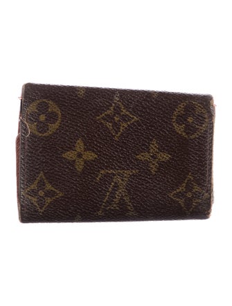 Louis Vuitton LV Monogram Coated Canvas Key Holder